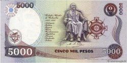 5000 Pesos COLOMBIE  1994 P.440 SPL