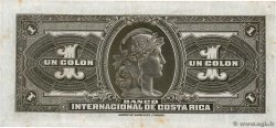1 Colon COSTA RICA  1943 P.190 MBC