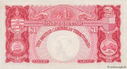 1 Dollar EAST CARIBBEAN STATES  1955 P.07b VZ