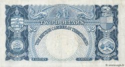 2 Dollars EAST CARIBBEAN STATES  1961 P.08c VF-