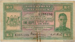 1 Rupee ISOLE MAURIZIE  1940 P.26