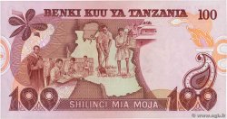 100 Shilingi TANZANIA  1977 P.08c q.FDC
