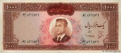 1000 Rials IRAN  1965 P.083 VF