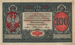 100 Marek POLOGNE  1916 P.015 TTB+