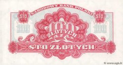 100 Zlotych POLAND  1944 P.117b UNC-