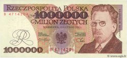 1000000 Zlotych POLAND  1991 P.157a UNC