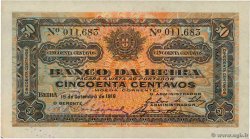 50 Centavos MOZAMBIQUE Beira 1919 P.R03a SPL