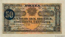 50 Centavos MOZAMBIQUE Beira 1919 P.R04a UNC-
