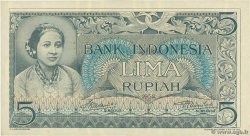 5 Rupiah INDONESIA  1952 P.042
