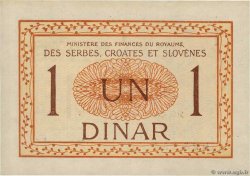 1 Dinar YUGOSLAVIA  1919 P.012 UNC-