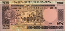 20 Shilin  = 20 Shillings SOMALIA  1978 P.23a