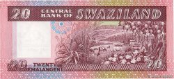 20 Emalangeni Commémoratif SWASILAND  1981 P.07a ST