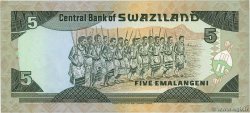 5 Emalangeni SWAZILAND  1990 P.19a FDC