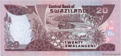 20 Emelangeni SWAZILAND  1995 P.25a UNC