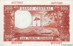 100 Pesetas Guineanas ÄQUATORIALGUINEA  1969 P.01 fST