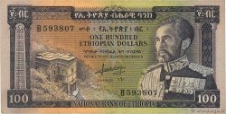 100 Dollars ÉTHIOPIE  1966 P.29a TTB
