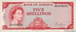 5 Shillings JAMAIKA  1967 P.51Ad VZ