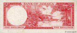 5 Shillings JAMAICA  1967 P.51Ad EBC