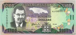 100 Dollars JAMAICA  1999 P.76b FDC