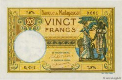 20 Francs MADAGASCAR  1948 P.037