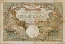 50 Francs MADAGASKAR  1937 P.038