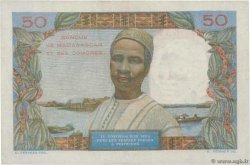 50 Francs MADAGASKAR  1950 P.045a VZ