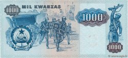 1000 Novo Kwanza sur 1000 Kwanzas ANGOLA  1987 P.124 FDC