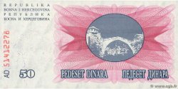 50000 Dinara BOSNIA-HERZEGOVINA  1993 P.055f FDC