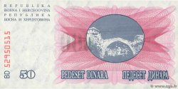 50000 Dinara BOSNIA HERZEGOVINA  1993 P.055g UNC