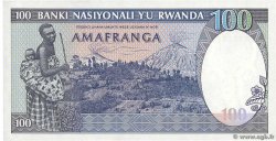 100 Francs RWANDA  1982 P.18 NEUF