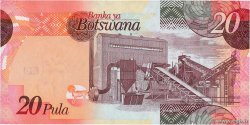 20 Pula BOTSWANA (REPUBLIC OF)  2009 P.31a UNC
