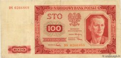100 Zlotych POLOGNE  1948 P.139a TB