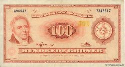 100 Kroner DANEMARK  1965 P.046d