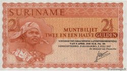 2,5 Gulden SURINAME  1967 P.117b