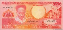 10 Gulden SURINAM  1986 P.131a UNC-