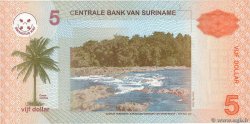 5 Dollars SURINAME  2004 P.157a FDC