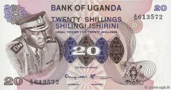 20 Shillings UGANDA  1973 P.07c ST