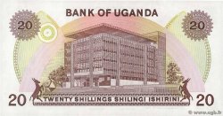 20 Shillings UGANDA  1973 P.07c FDC