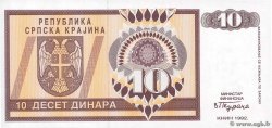 10 Dinara KROATIEN  1992 P.R01a