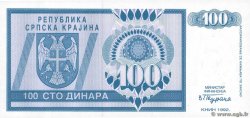 100 Dinara CROATIE  1992 P.R03a