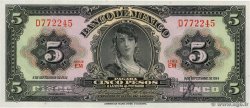 5 Pesos MEXIQUE  1954 P.057c NEUF