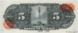 5 Pesos MEXICO  1954 P.057c ST