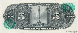 5 Pesos MEXICO  1961 P.060f ST