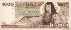 1000 Pesos MEXICO  1979 P.070b FDC