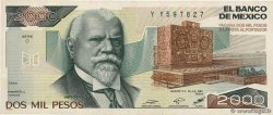 2000 Pesos MEXICO  1983 P.082a XF