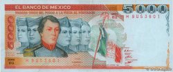 5000 Pesos MEXICO  1983 P.083b VF