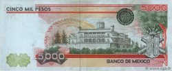 5000 Pesos MEXICO  1983 P.083b VF