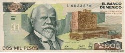 2000 Pesos  MEXICO  1989 P.086c UNC