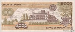 5000 Pesos MEXICO  1987 P.088b UNC