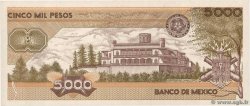5000 Pesos MEXIQUE  1989 P.088c pr.NEUF